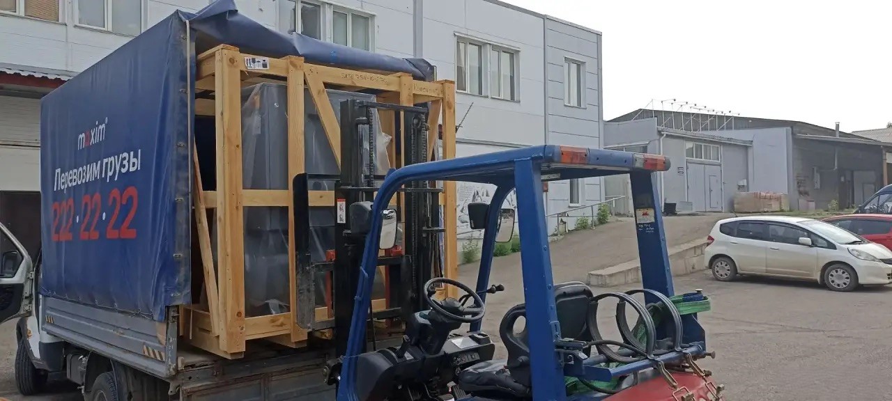 Отгрузка винтового компрессора Zammer SKTG7,5V-10-270 в г. Красноярск от 29.06.2026