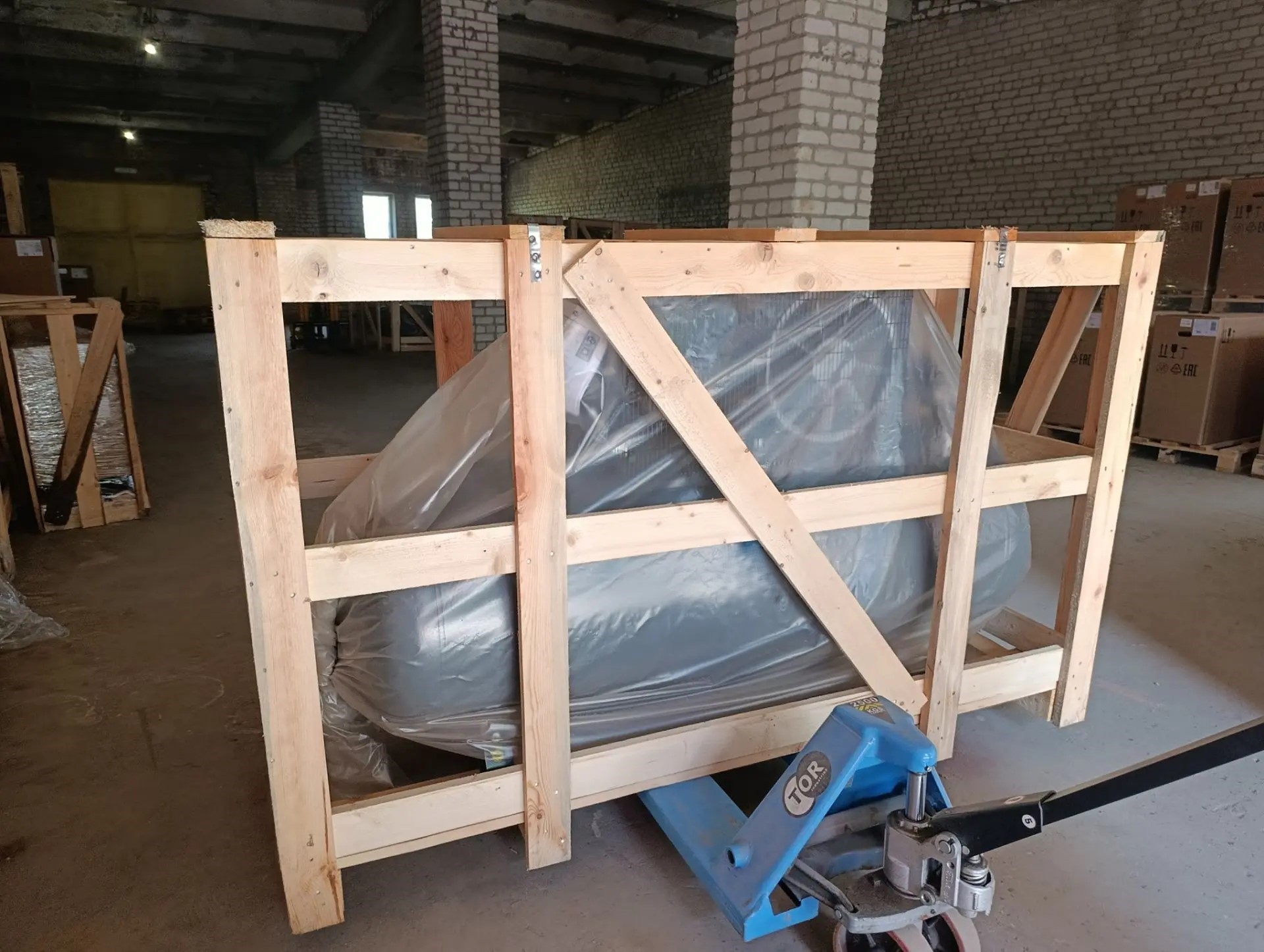 Отгрузка поршневого компрессора Remeza СБ4/Ф-500.LB75 в г. Волгоград от 03.08.2026