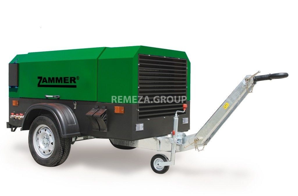Дизельный компрессор Zammer 3.1/07-S  (на раме)