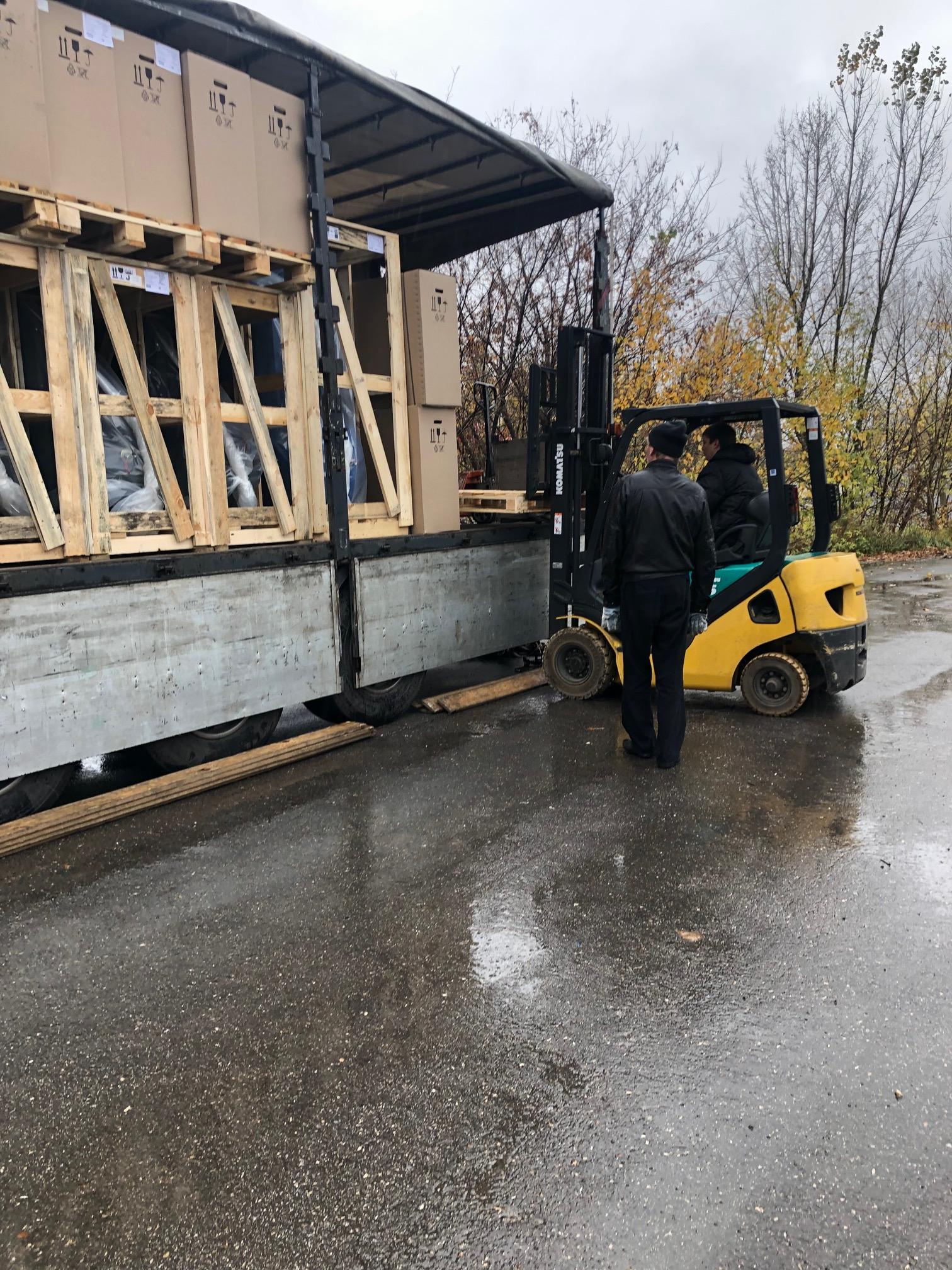 Пополнение склада компании