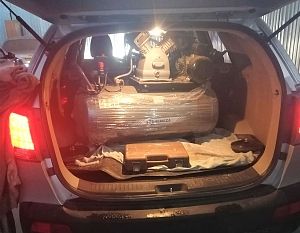 Отгрузка компрессора Remeza СБ4/С-100.LB30A дилеру г. Воронеж