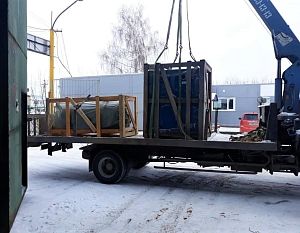 Отгрузка компрессора Remeza ВК40Т-10 и ресивера Remeza РВ 900.10.00 для компании ООО «Новоторг»