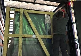 Отгрузка компрессора Remeza ВК20Е-15-500Д партнеру компании в г. Казань