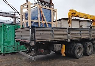 Отгрузка винтового компрессора Zammer SKTG22V-20-470/O2 в г. Воронеж