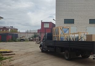 Отгрузка винтового компрессора Remeza ВК50-10 и ресивера Remeza РВ 900.10.00 в г. Казань