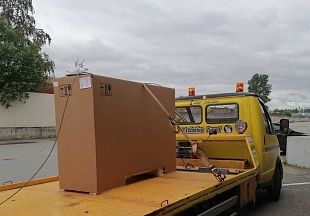 Отгрузка компрессора Remeza СБ4/Ф-270.LB75 дилеру в г. Санкт-Петербург