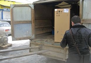 Отгрузка дилеру поршневого компрессора Remeza СБ4/С-100.LB75 в г. Екатеринбург