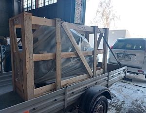 Отгрузка поршневого компрессора Remeza СБ4/Ф-500.LB75 в г. Новосибирск