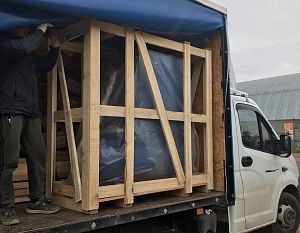 Отгрузка винтового компрессора Remeza ВК7Т-10-270 в г. Казань