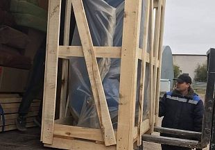 Отгрузка винтового компрессора Remeza ВК7Т-10-270 в г. Казань
